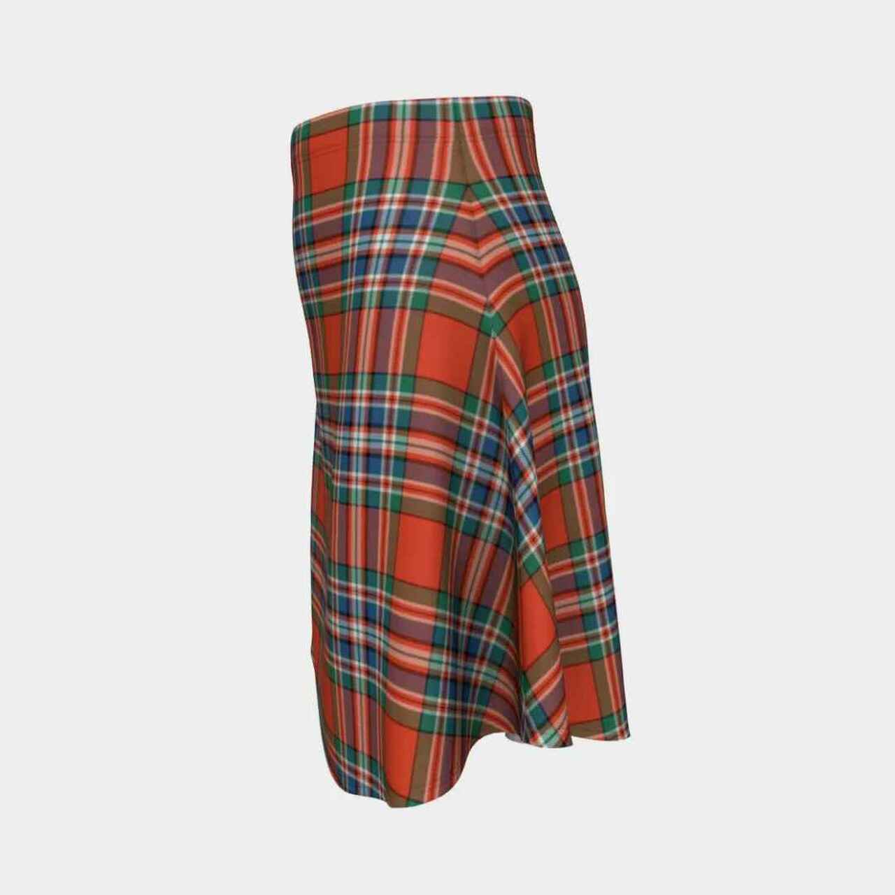 MacFarlane Ancient Tartan Flared Skirt