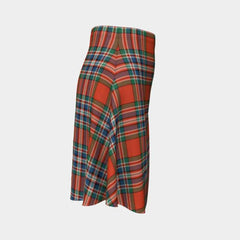 MacFarlane Ancient Tartan Flared Skirt