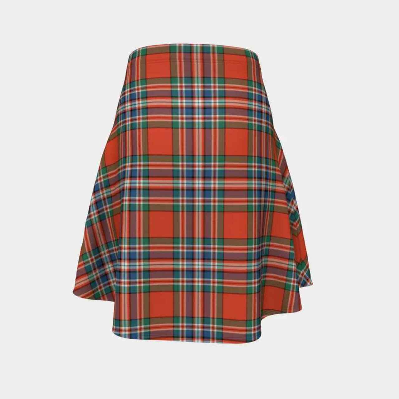 MacFarlane Ancient Tartan Flared Skirt