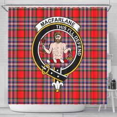MacFarlane Tartan Crest Shower Curtain