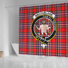 MacFarlane Tartan Crest Shower Curtain