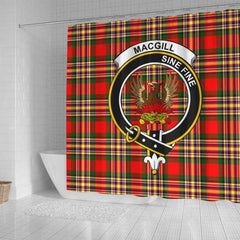 MacGill (Makgill) Tartan Crest Shower Curtain