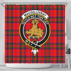MacGillivray Tartan Crest Shower Curtain