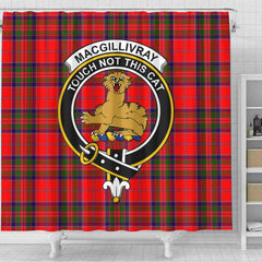 MacGillivray Tartan Crest Shower Curtain