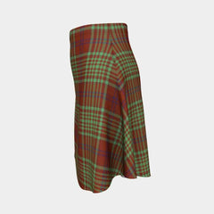 MacGillivray Hunting Ancient Tartan Flared Skirt