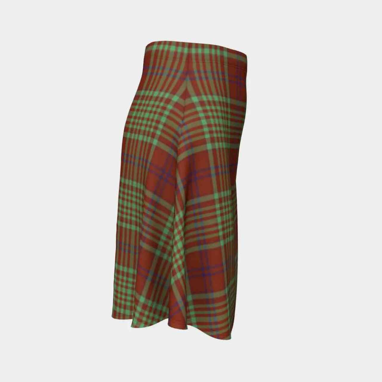 MacGillivray Hunting Ancient Tartan Flared Skirt
