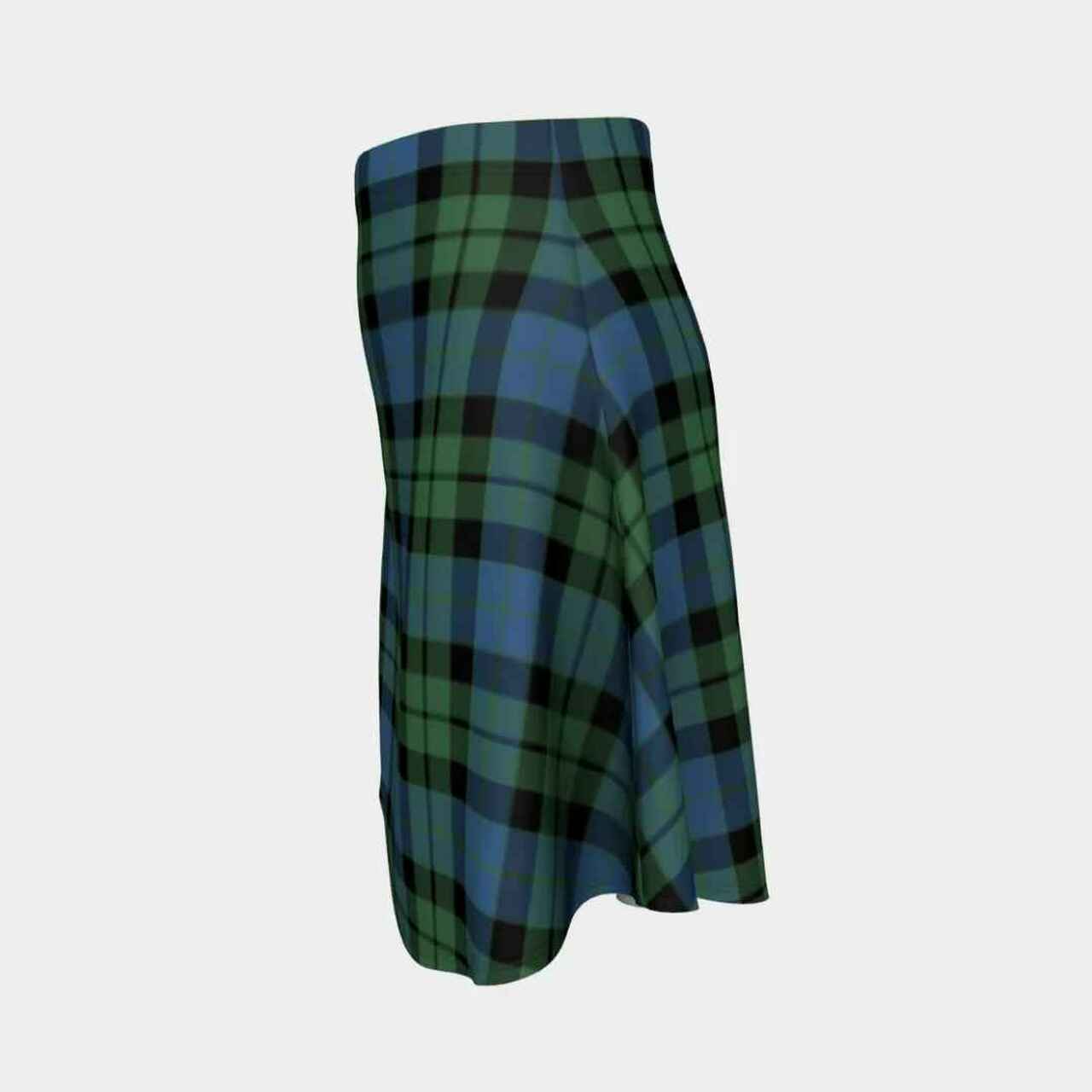 MacKay Ancient Tartan Flared Skirt