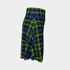 MacKellar Tartan Flared Skirt