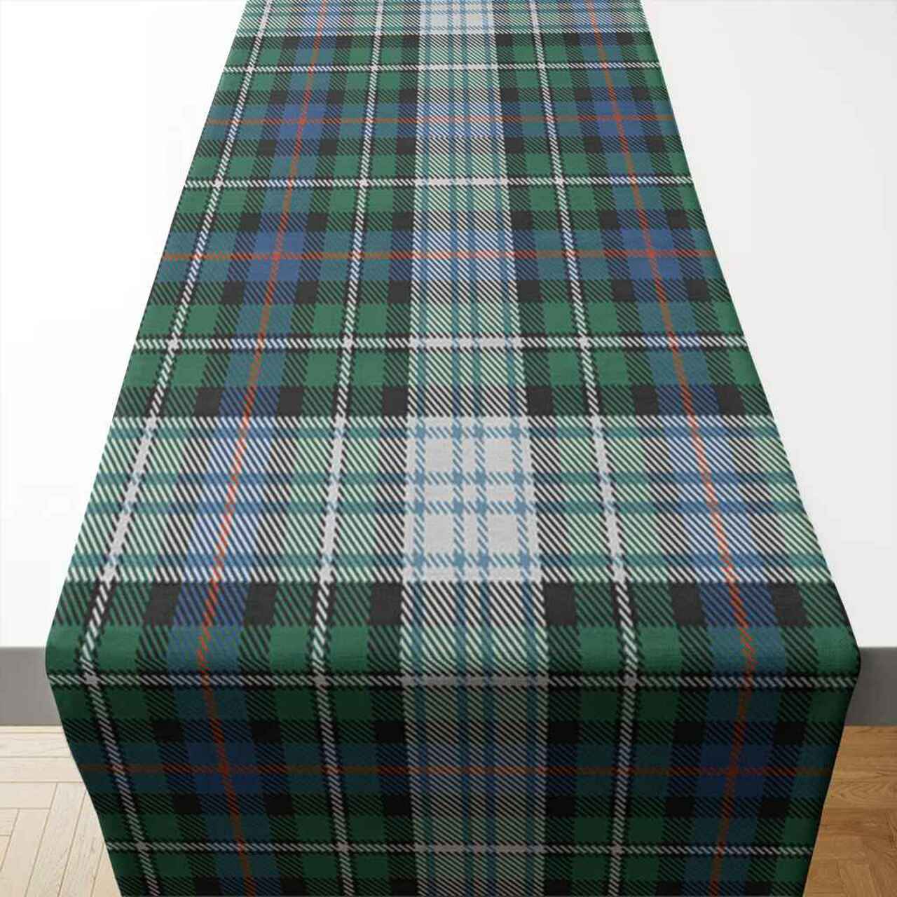 MacKenzie Dress Ancient Tartan Table Runner - Cotton table runner