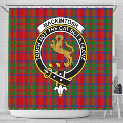 MacKintosh Tartan Crest Shower Curtain