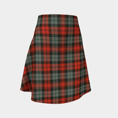 MacLachlan Weathered Tartan Flared Skirt