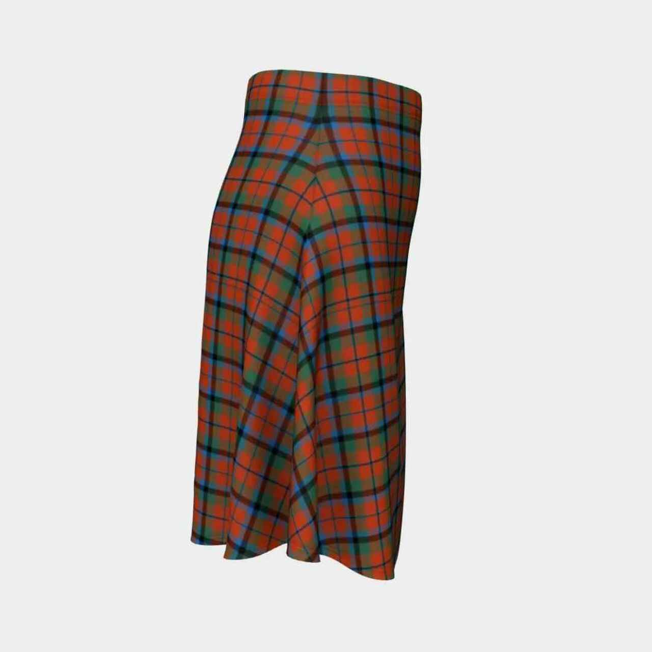 MacNaughton Ancient Tartan Flared Skirt