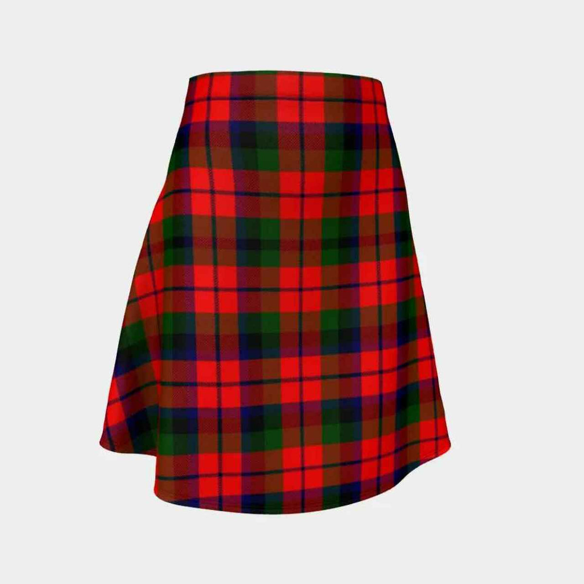 MacNaughton Modern Tartan Flared Skirt