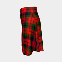 MacNaughton Modern Tartan Flared Skirt