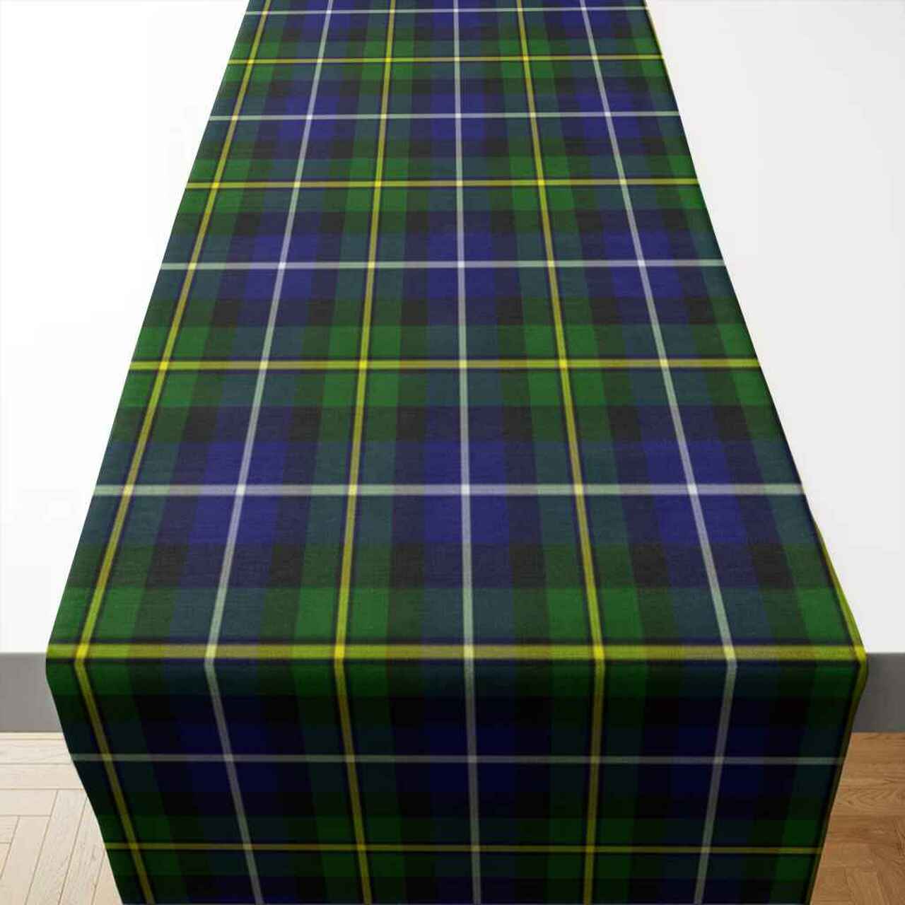 MacNeill of Barra Modern Tartan Table Runner - Cotton table runner