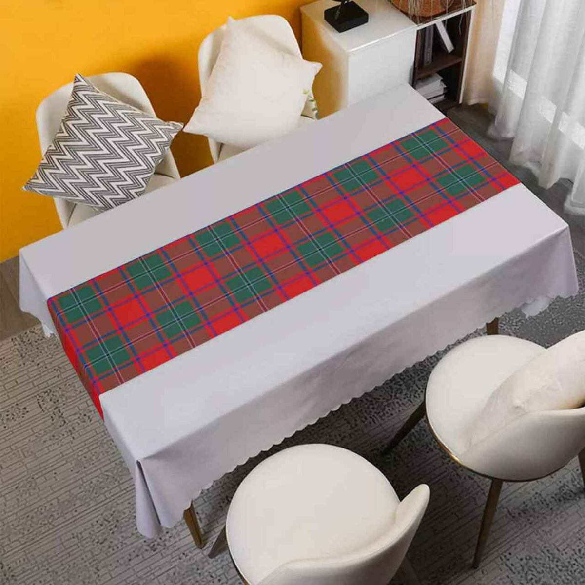 MacPhail Tartan Table Runner - Cotton table runner