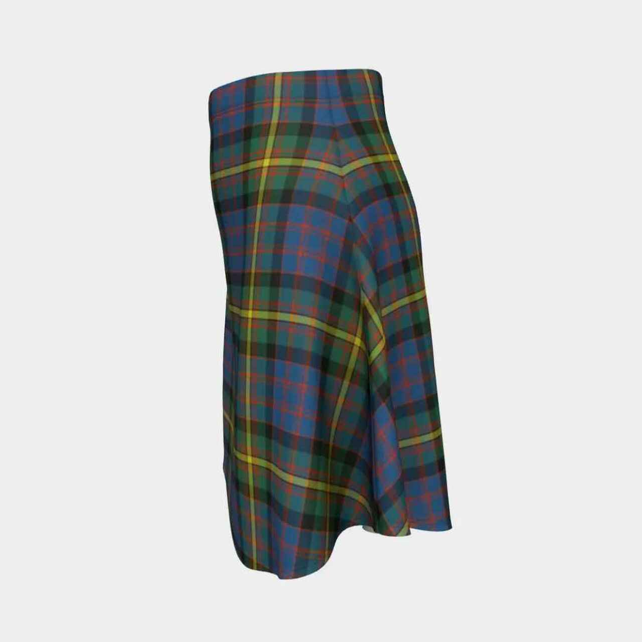 MacSporran Ancient Tartan Flared Skirt