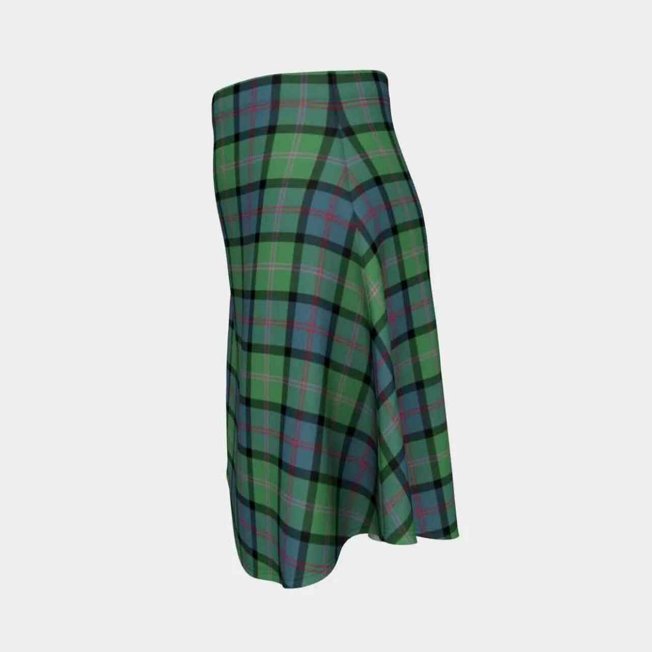 MacThomas Ancient Tartan Flared Skirt