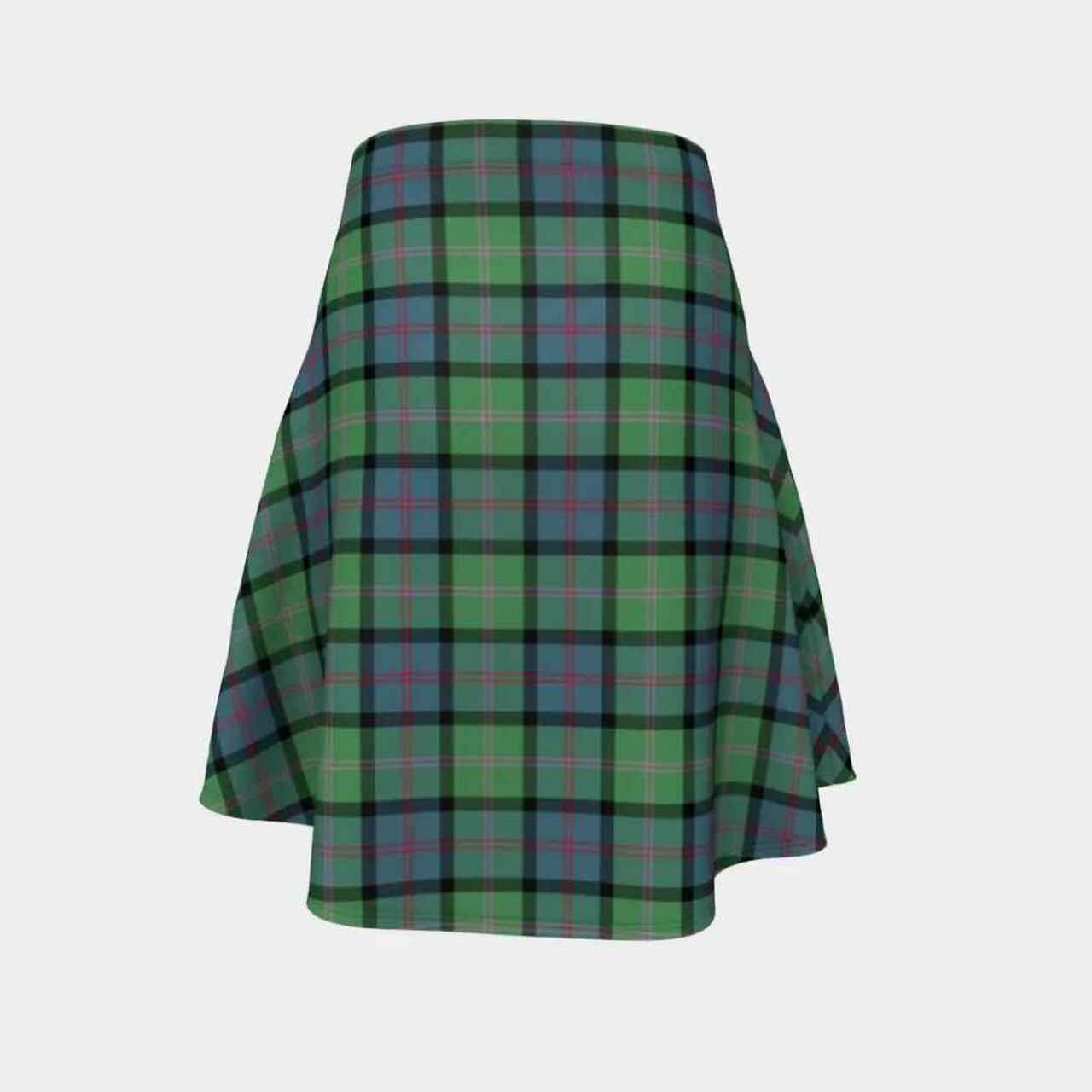 MacThomas Ancient Tartan Flared Skirt