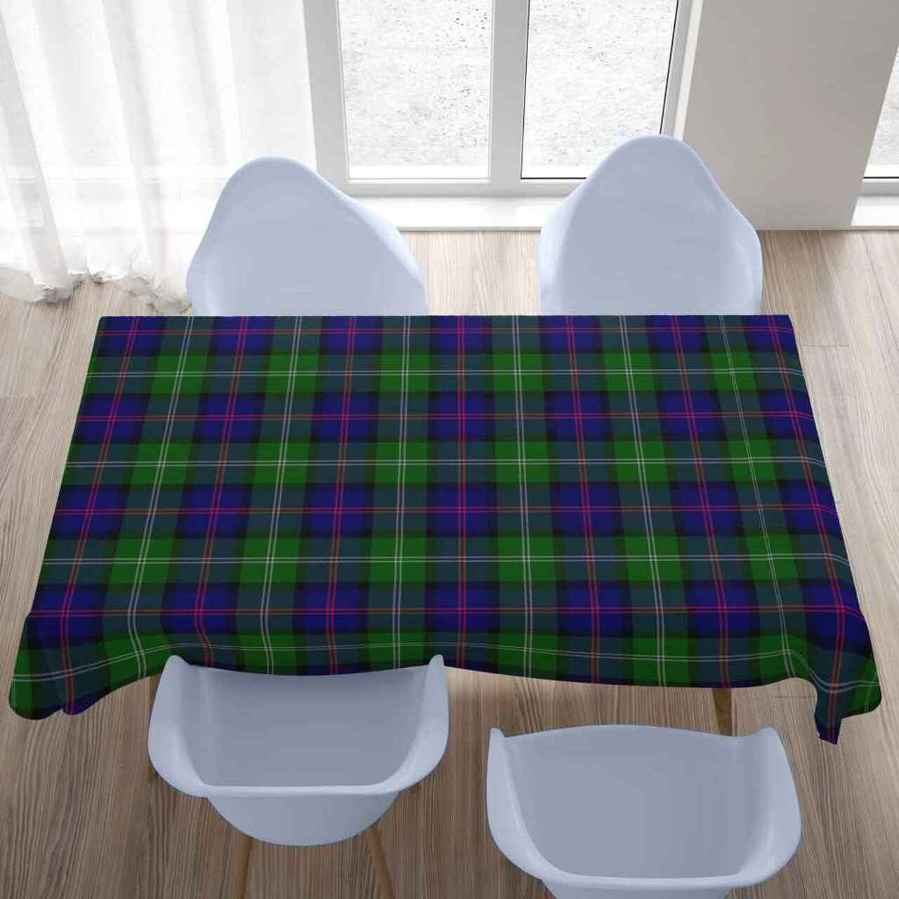 MacThomas Modern Tartan Tablecloth
