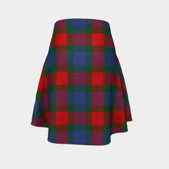 Mar Tartan Flared Skirt