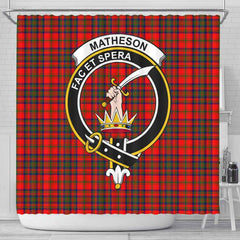 Matheson Tartan Crest Shower Curtain