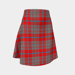Moubray Tartan Flared Skirt