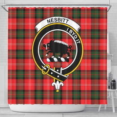 Nesbitt Tartan Crest Shower Curtain