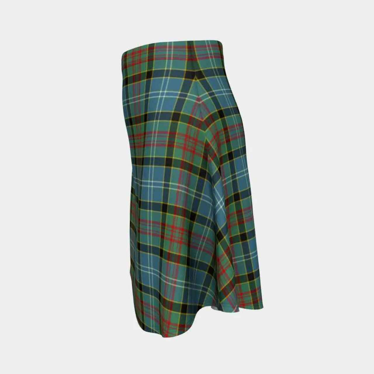 Paisley District Tartan Flared Skirt