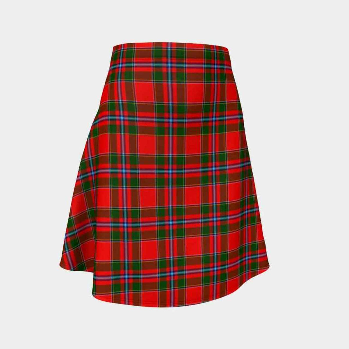 Perthshire District Tartan Flared Skirt
