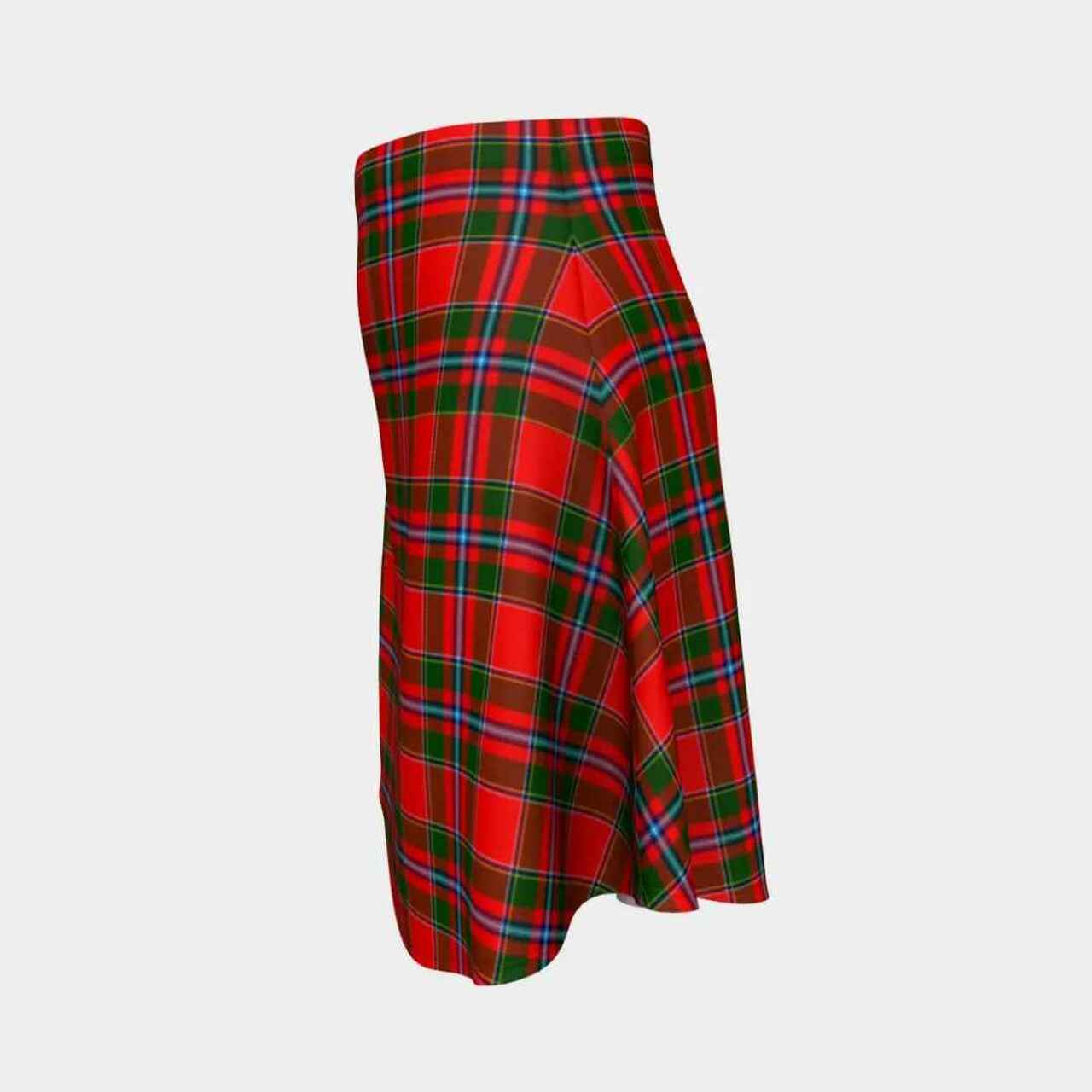 Perthshire District Tartan Flared Skirt