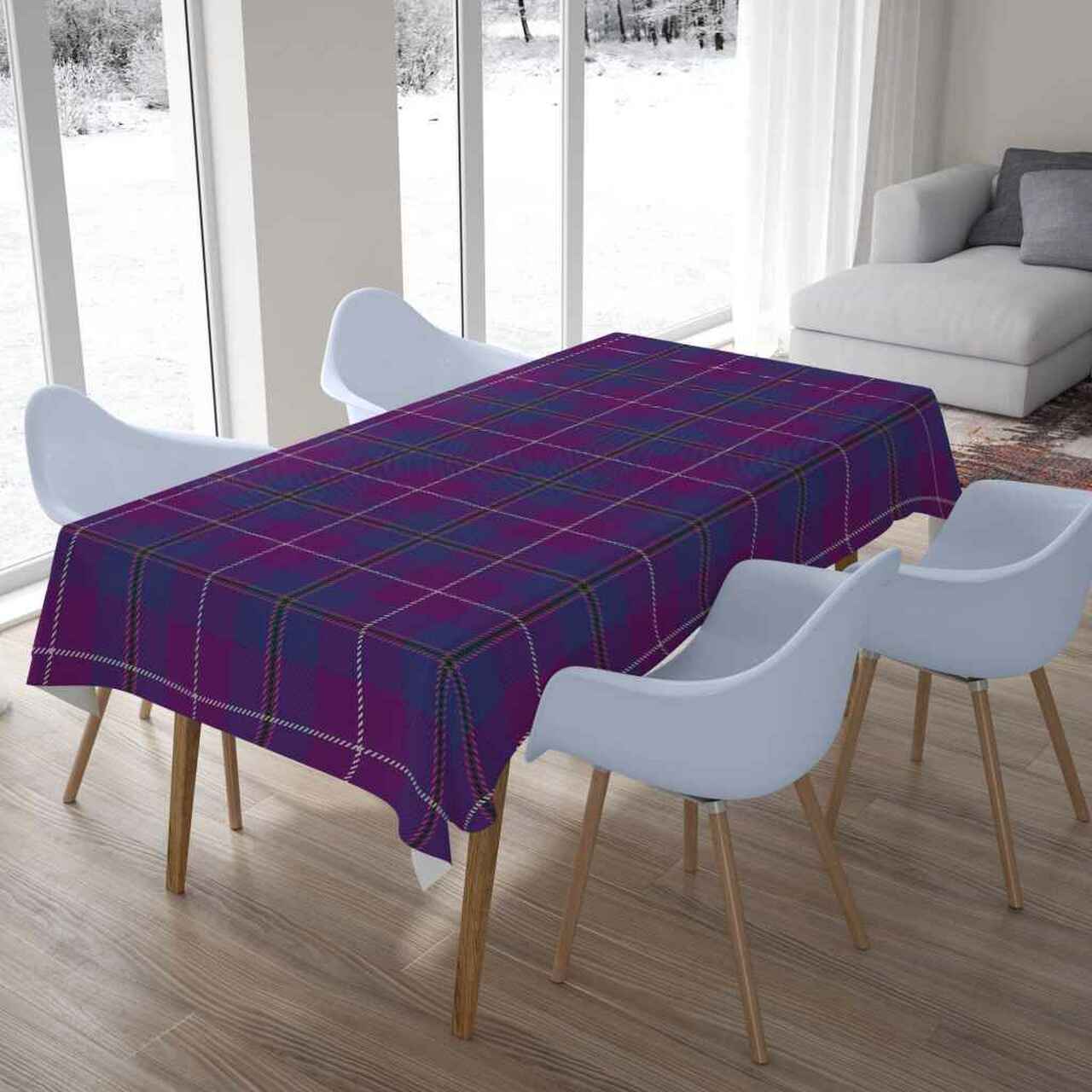 Pride of Glencoe Tartan Tablecloth