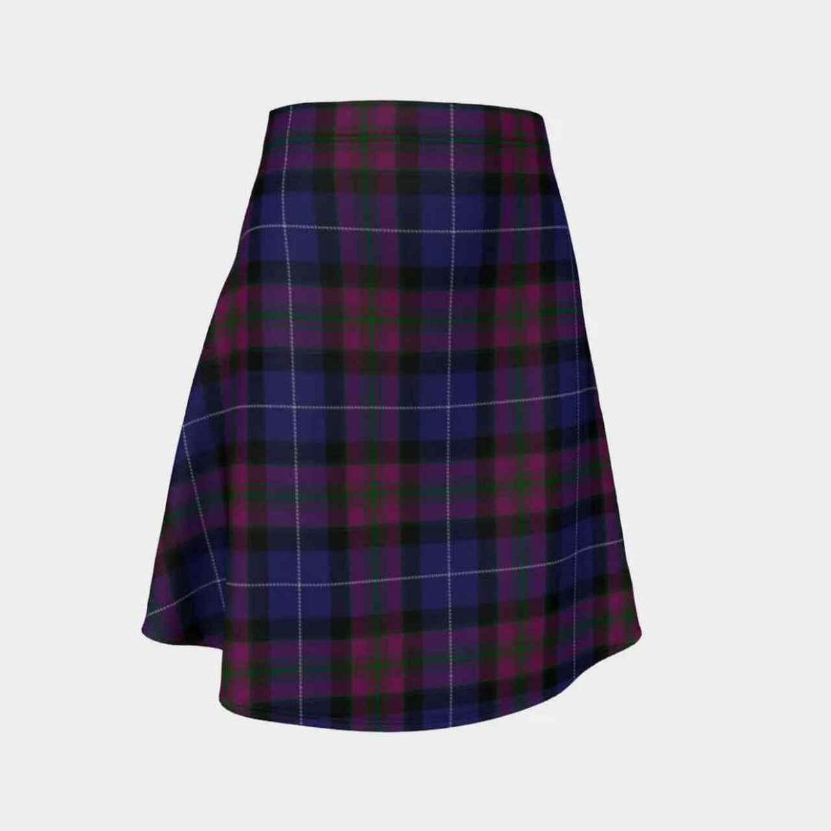 Pride of Scotland Tartan Flared Skirt