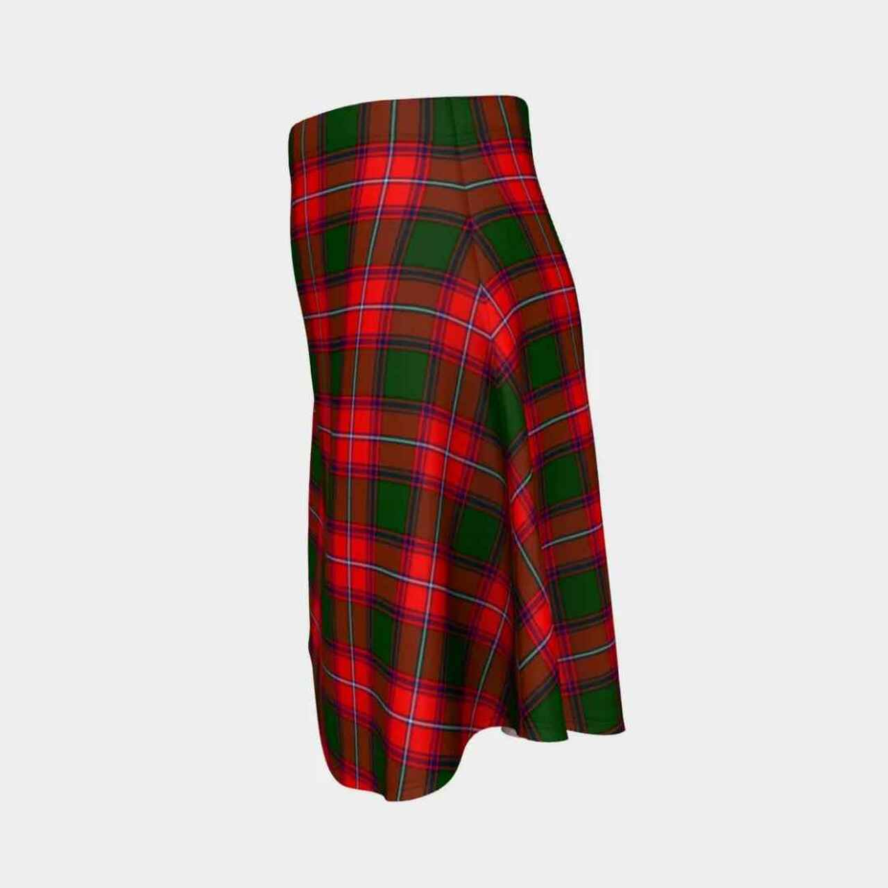 Rattray Modern Tartan Flared Skirt