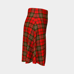 Scott Modern Tartan Flared Skirt