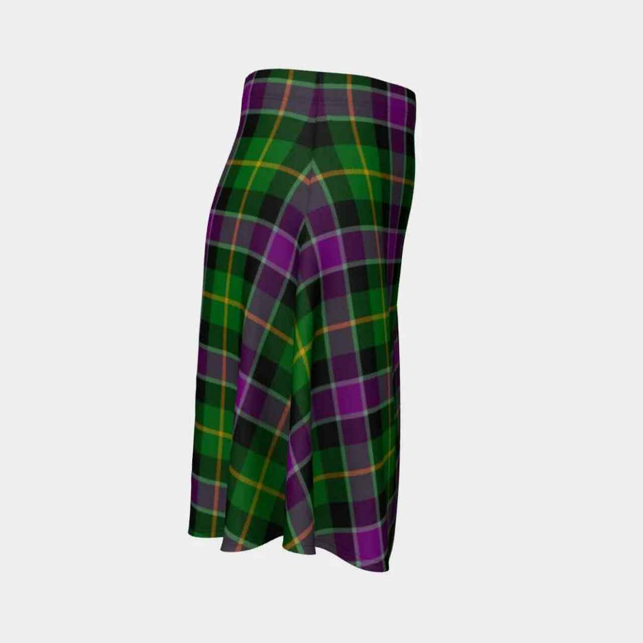 Selkirk Tartan Flared Skirt