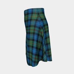 Smith Ancient Tartan Flared Skirt