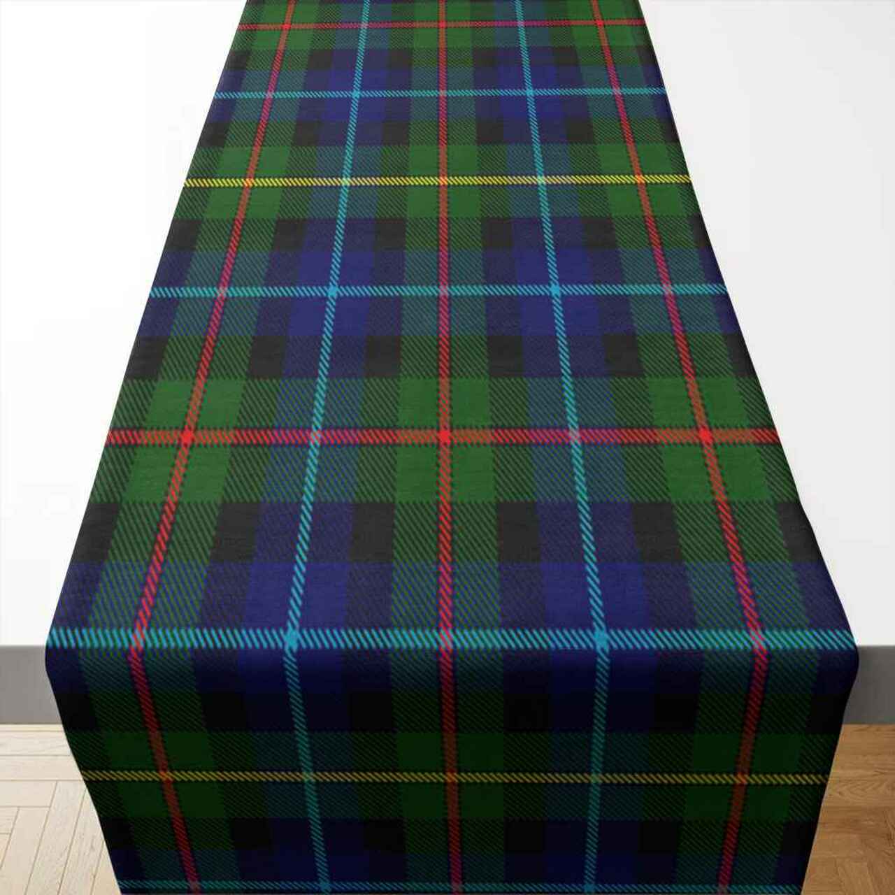 Smith Modern Tartan Table Runner - Cotton table runner