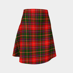 Somerville Modern Tartan Flared Skirt