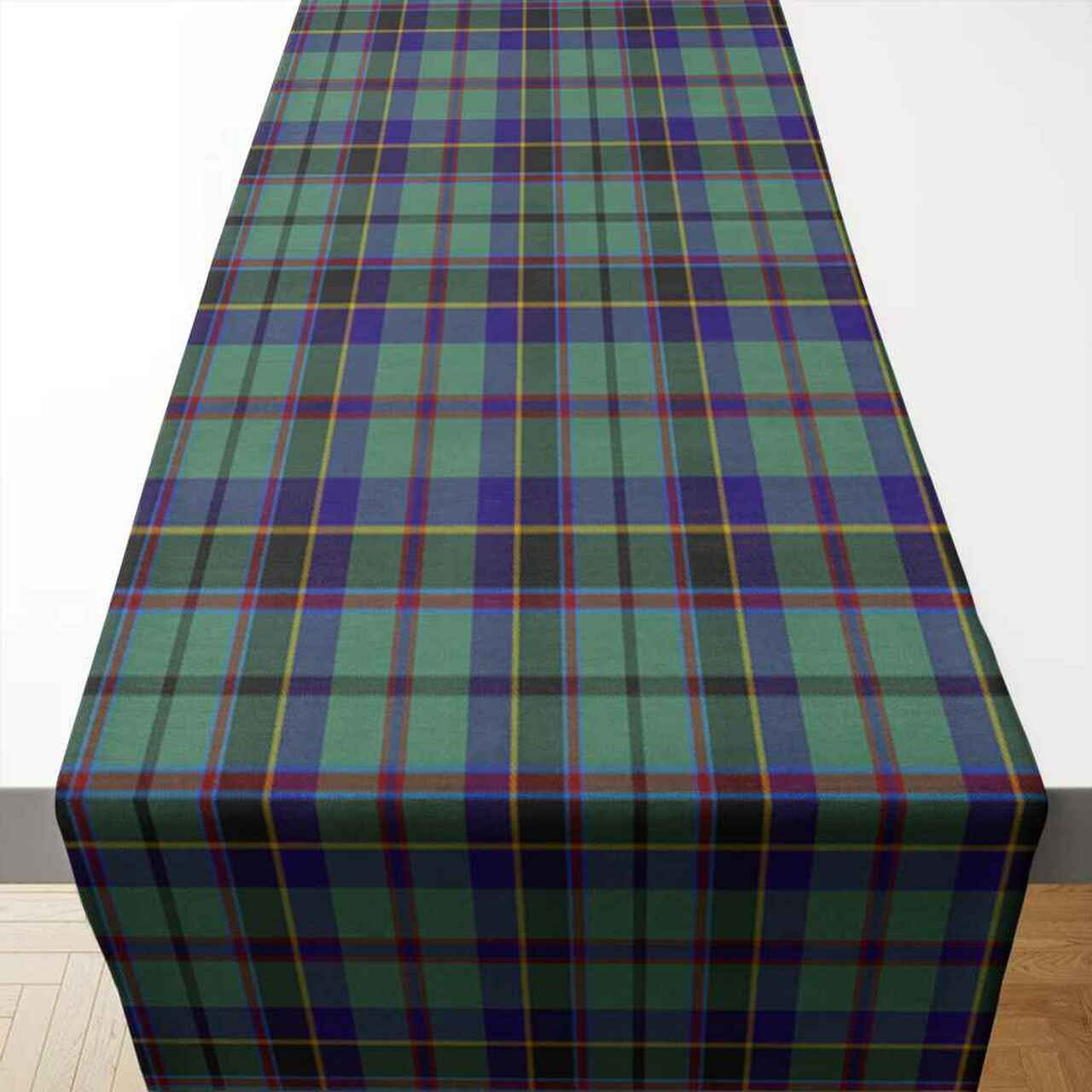 Stevenson Tartan Table Runner - Cotton table runner