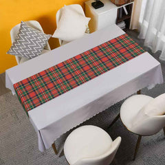 Stewart Royal Modern Tartan Table Runner - Cotton table runner