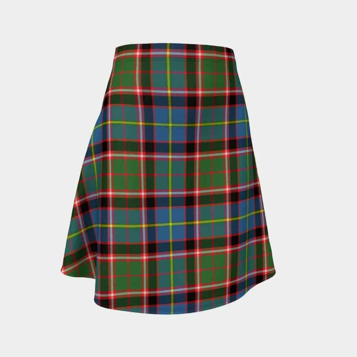 Stirling & Bannockburn District Tartan Flared Skirt