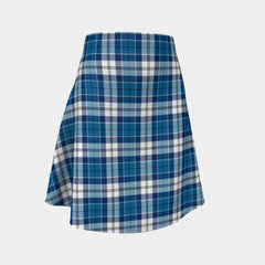 Strathclyde District Tartan Flared Skirt