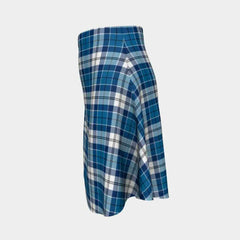 Strathclyde District Tartan Flared Skirt