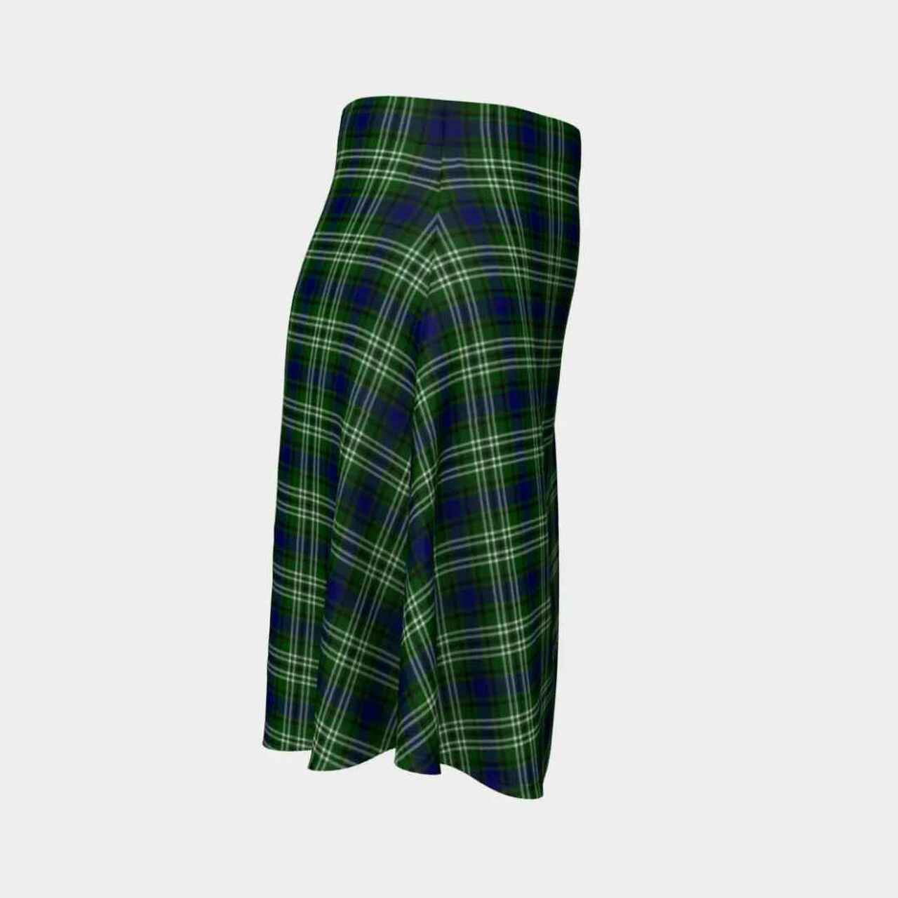 Tweedside District Tartan Flared Skirt