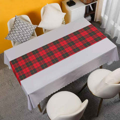 Wallace Weathered Tartan Table Runner - Cotton table runner