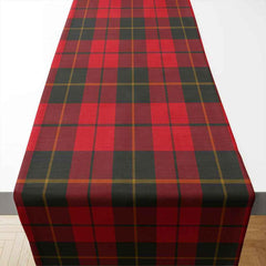 Wallace Weathered Tartan Table Runner - Cotton table runner