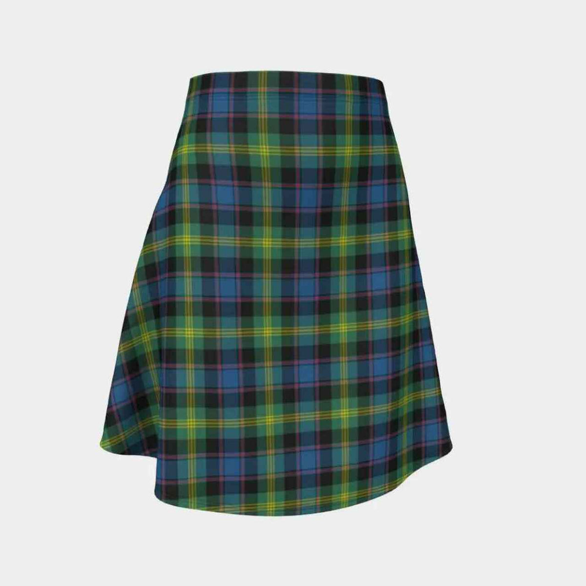 Watson Ancient Tartan Flared Skirt