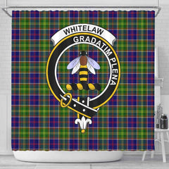 Whitelaw Tartan Crest Shower Curtain