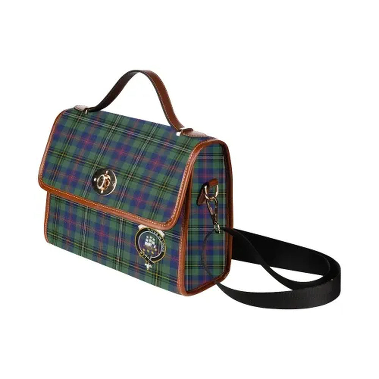 Wood Tartan Canvas Bag